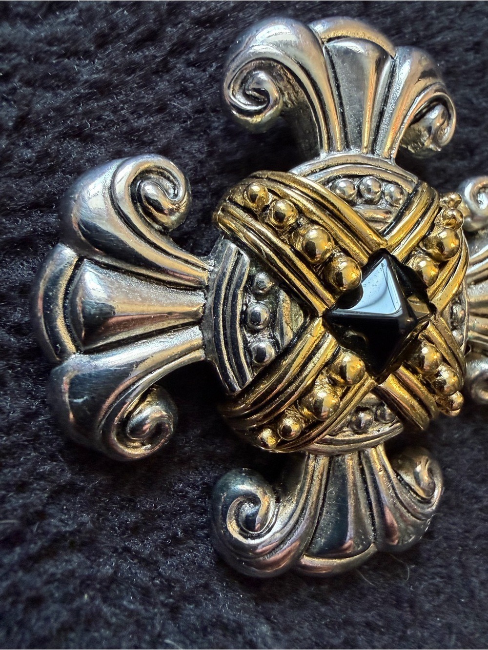 Vintage Premiere Designs Maltese Cross Brooch - Picture 3 of 5